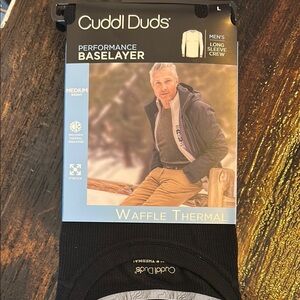 Cuddl Duds Black Performance Baselayer